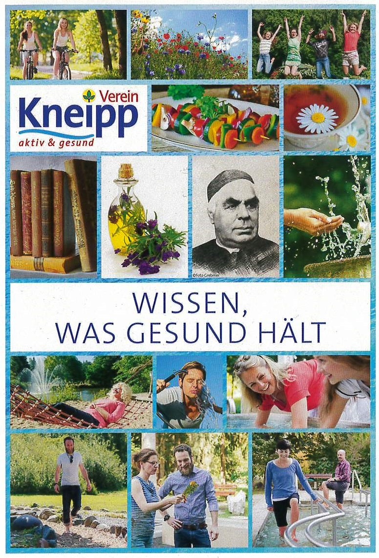 Postkarte "Wissen, was gesund hält"