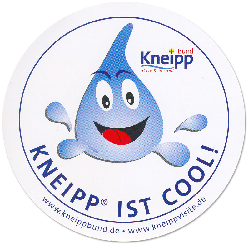 Aufkleber "Kneipp ist cool"